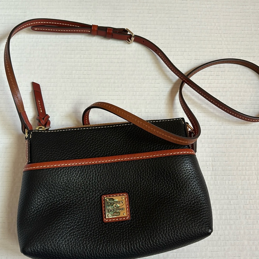Black color Dooney and Bourke crossbody bag